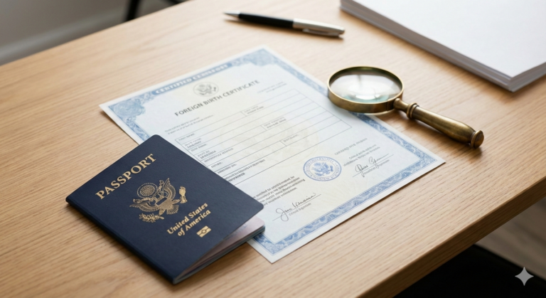 Certified Spanish to English translation documents for US immigration and USCIS.
